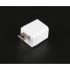 Smart Wi-Fi adapter with 1 USB port Tuya Smart 1CH Color White
